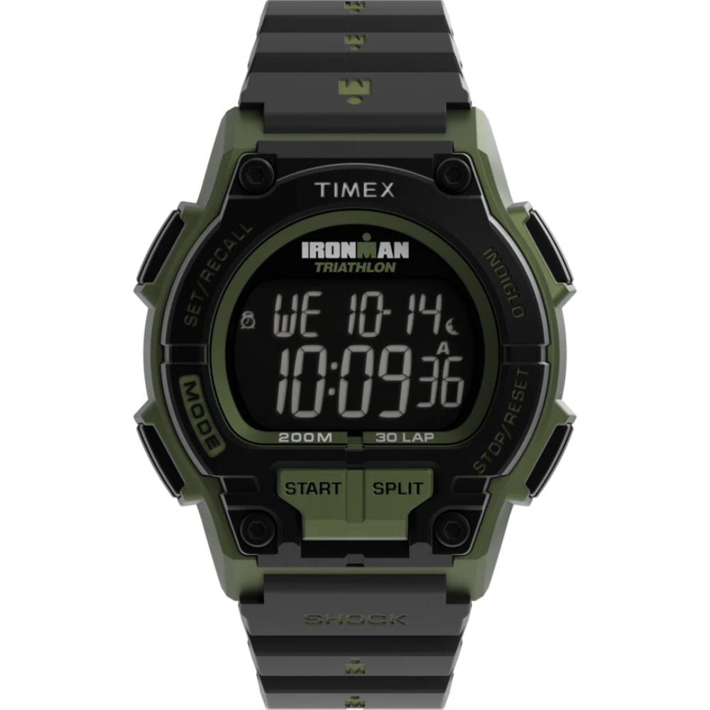 Timex Men's Ironman Shock Endure Quartz Watch with Black Dial - TMX-0063