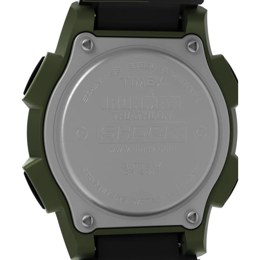 Timex Men's Ironman Shock Endure Quartz Watch with Black Dial - TMX-0063