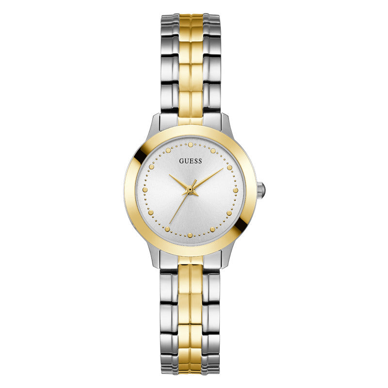 Guess Women's Quartz Watch, Silver Dial - GWC-0194