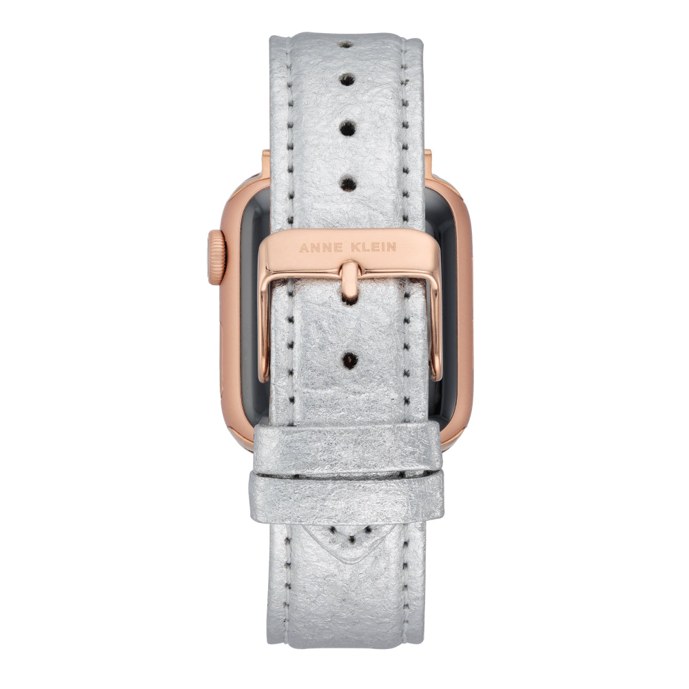 سوار بديل لساعة آبل باللون الفضي للنساء من آن كلاين - AAC-A006