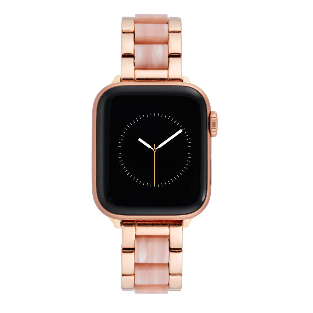 سوار بديل لساعة آبل باللون الوردي للنساء من آن كلاين - AAC-A010/AAC-A014