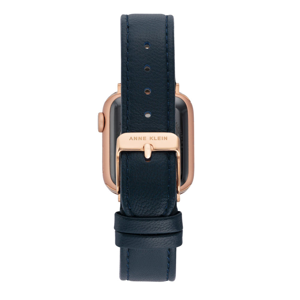 سوار بديل لساعة آبل باللون الأزرق للرجال والنساء من آن كلاين - AAC-A020/AAC-A022