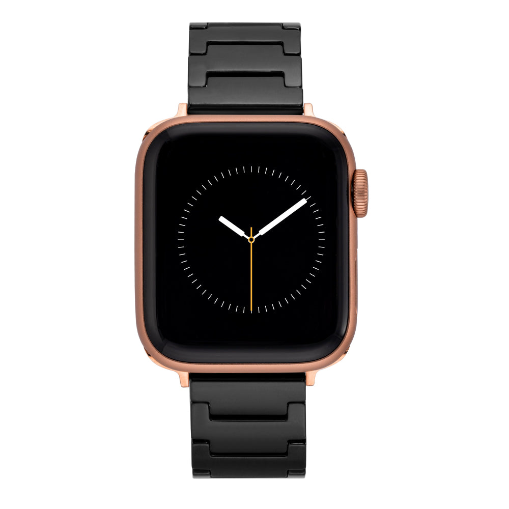 سوار بديل لساعة آبل باللون الأسود للرجال والنساء من آن كلاين - AAC-A024/AAC-A026