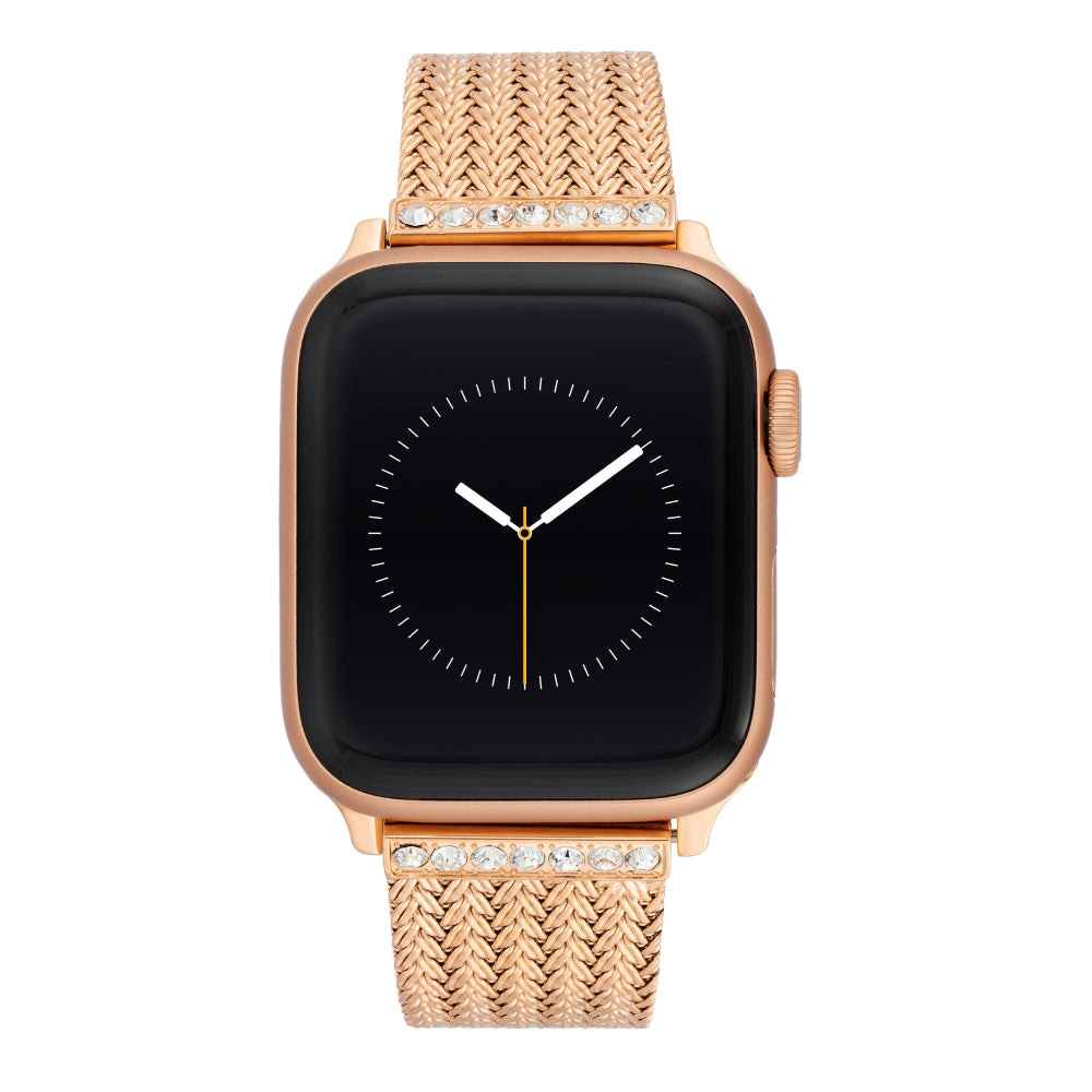 Anne Klein Women's Rose Gold Replacement Band for Apple Watch - AAC-A027/AAC-A029