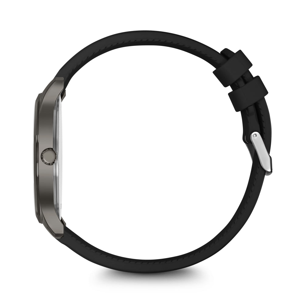 ساعة فينجر الرجالية بحركة كوارتز ولون مينا أبيض - WNG-0074