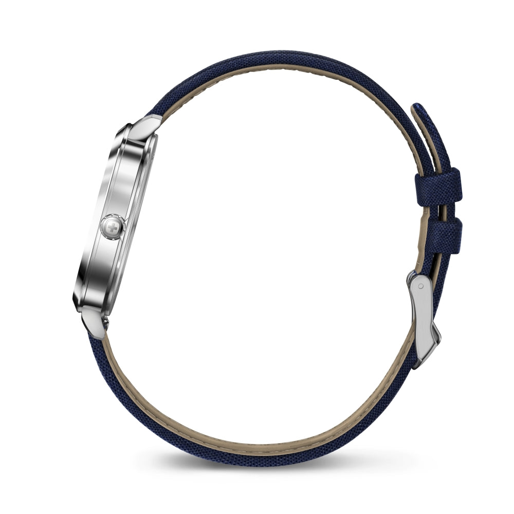 Wenger Men's Quartz Watch, Blue Dial - WNG-0102