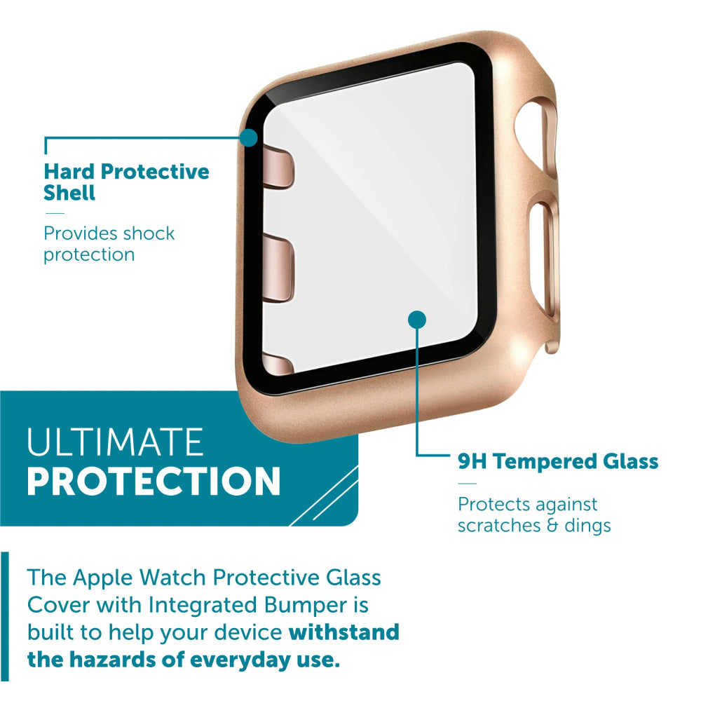 غطاء حماية ساعة آبل باللون الذهبي للرجال والنساء من ويثيت - AAC-W048/AAC-W050/AAC-W053/AAC-W056