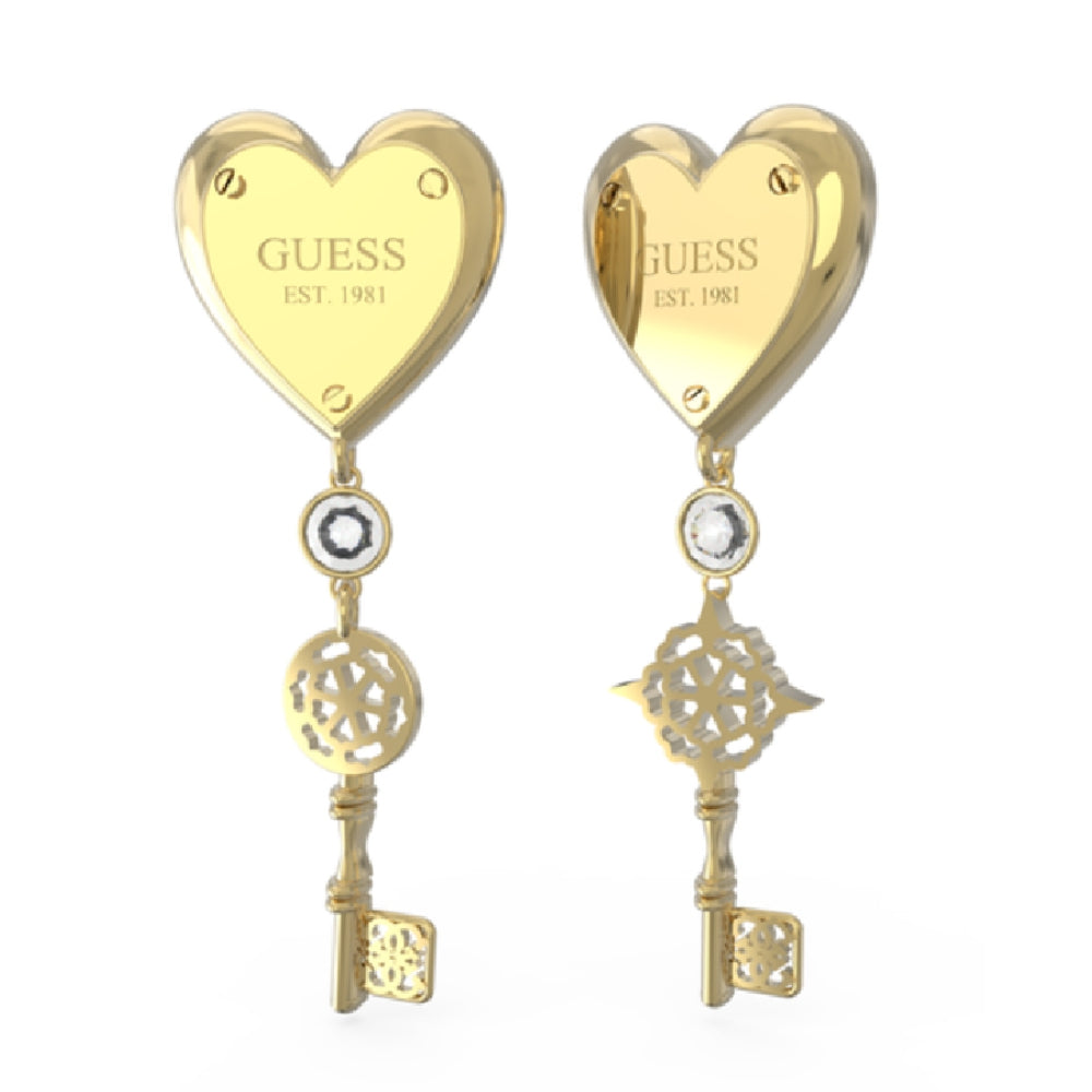 Guess Women's Gold Hoop Earrings - GWCER-0106(G)