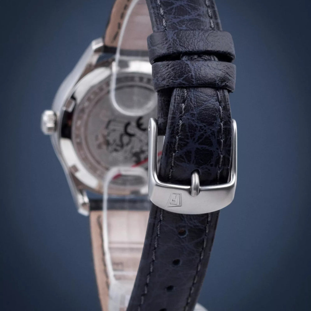 ساعة فيستينا النسائية بحركة كوارتز ولون مينا أزرق - f20469/2