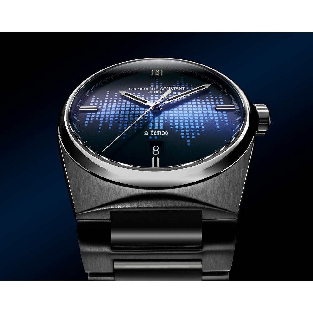 Frederique Constant Highlife Automatic COSC Men's Watch with Matte Wave Pattern Dial — FC-0297- LTD