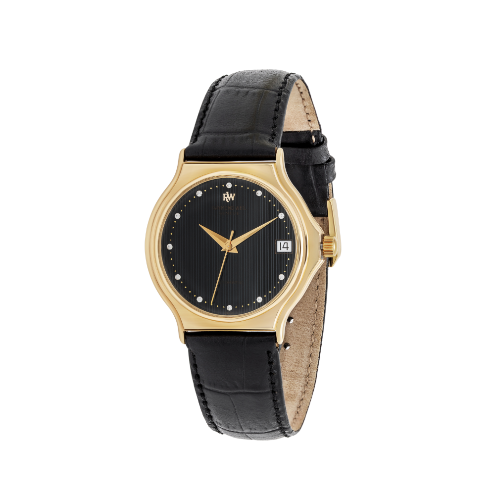 ساعة ريموند ويل الرجالية أوتوماتيكية بمينا أسود- RW-2813