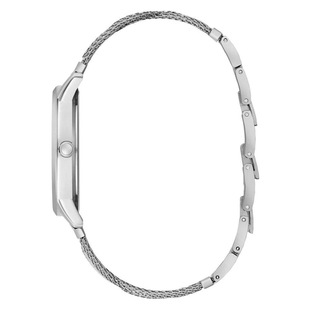 Guess Women's Quartz Watch, Silver Dial - GW-0084