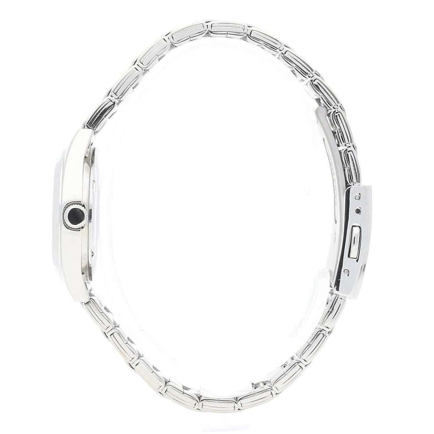 ساعة فيستينا النسائية بحركة كوارتز ولون مينا أسود - f20438/6