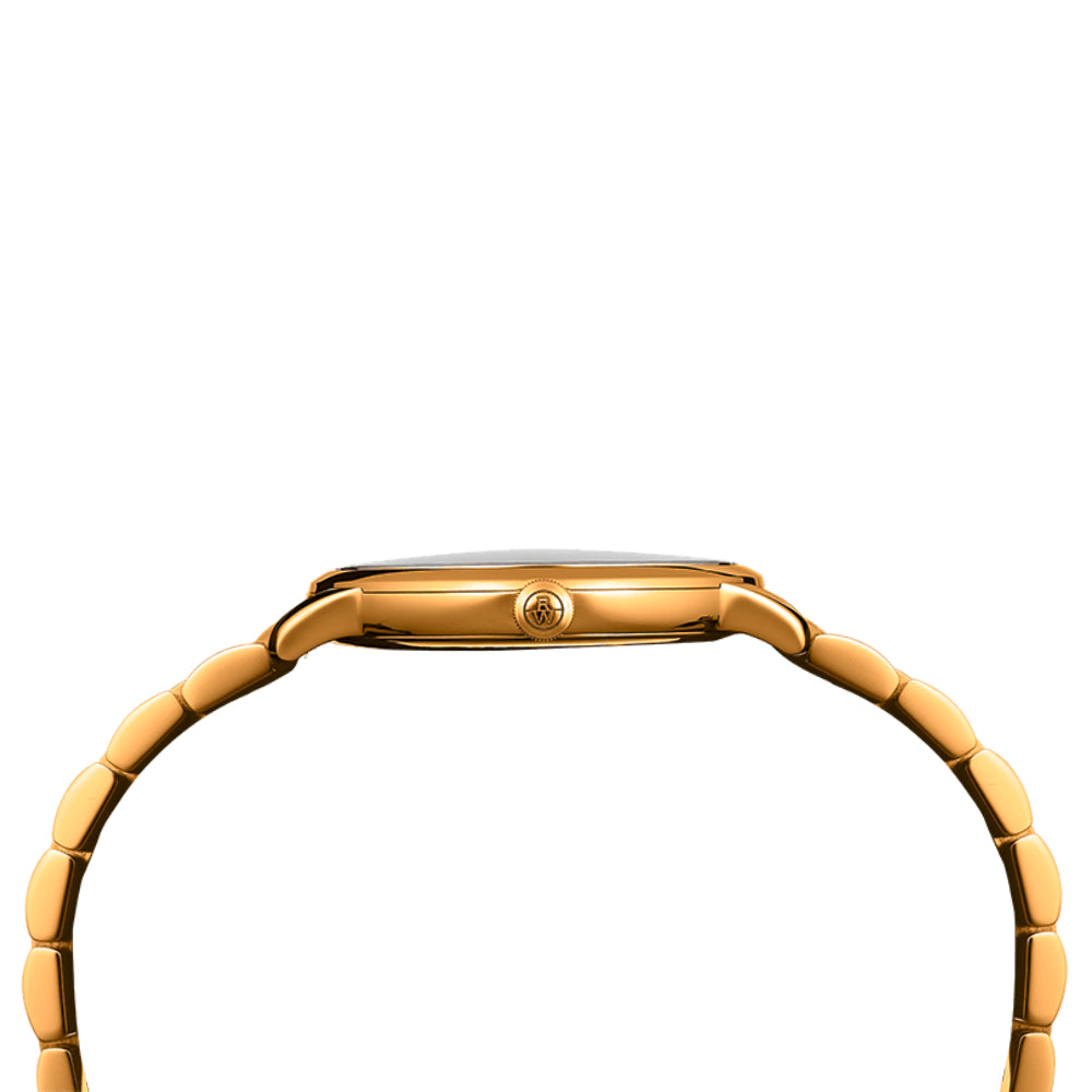 ساعة ريموند ويل الرجالية بحركة كوارتز ولون مينا أبيض - RW-0277