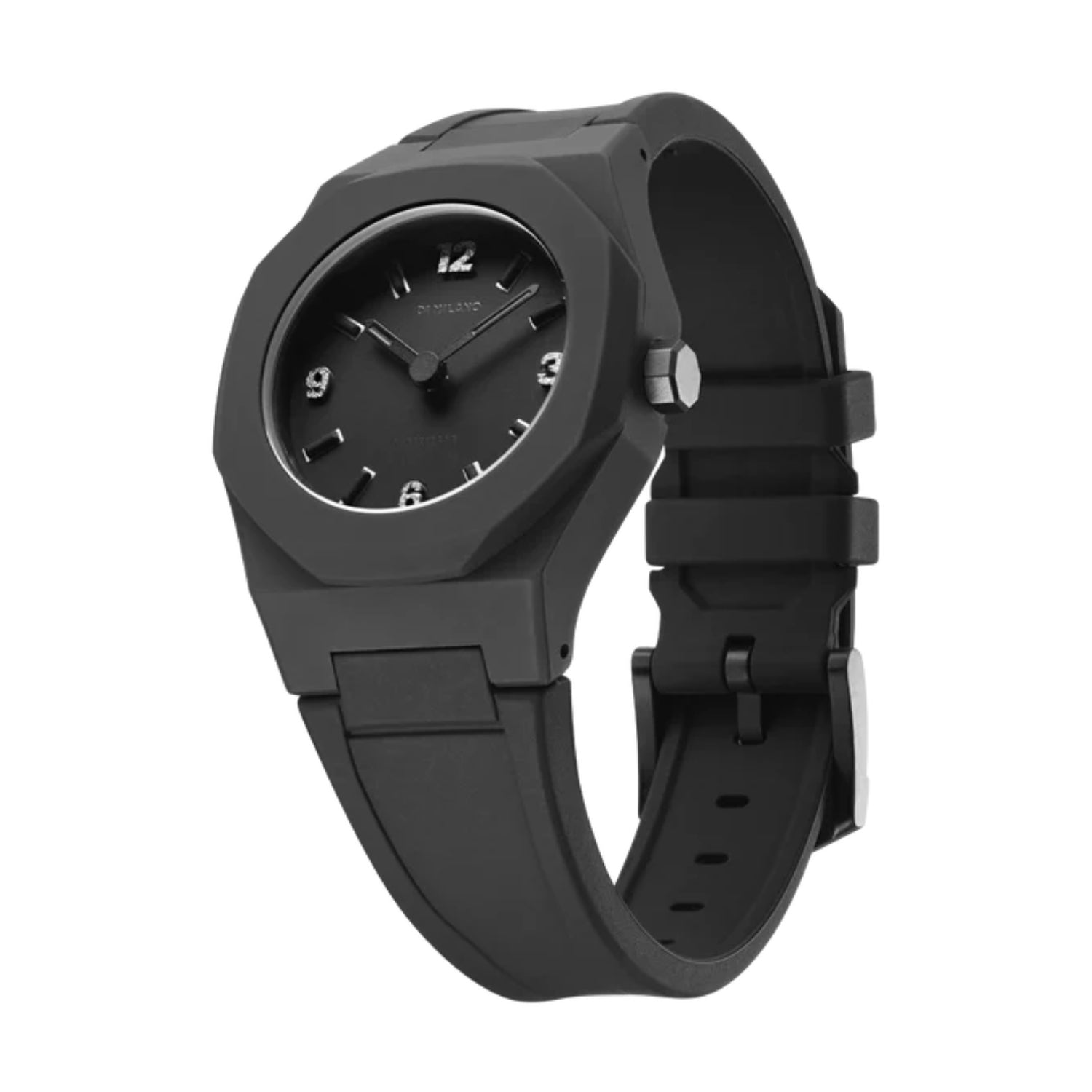 D1 Milano Watch, Quartz Movement, Black Dial - ML-0201