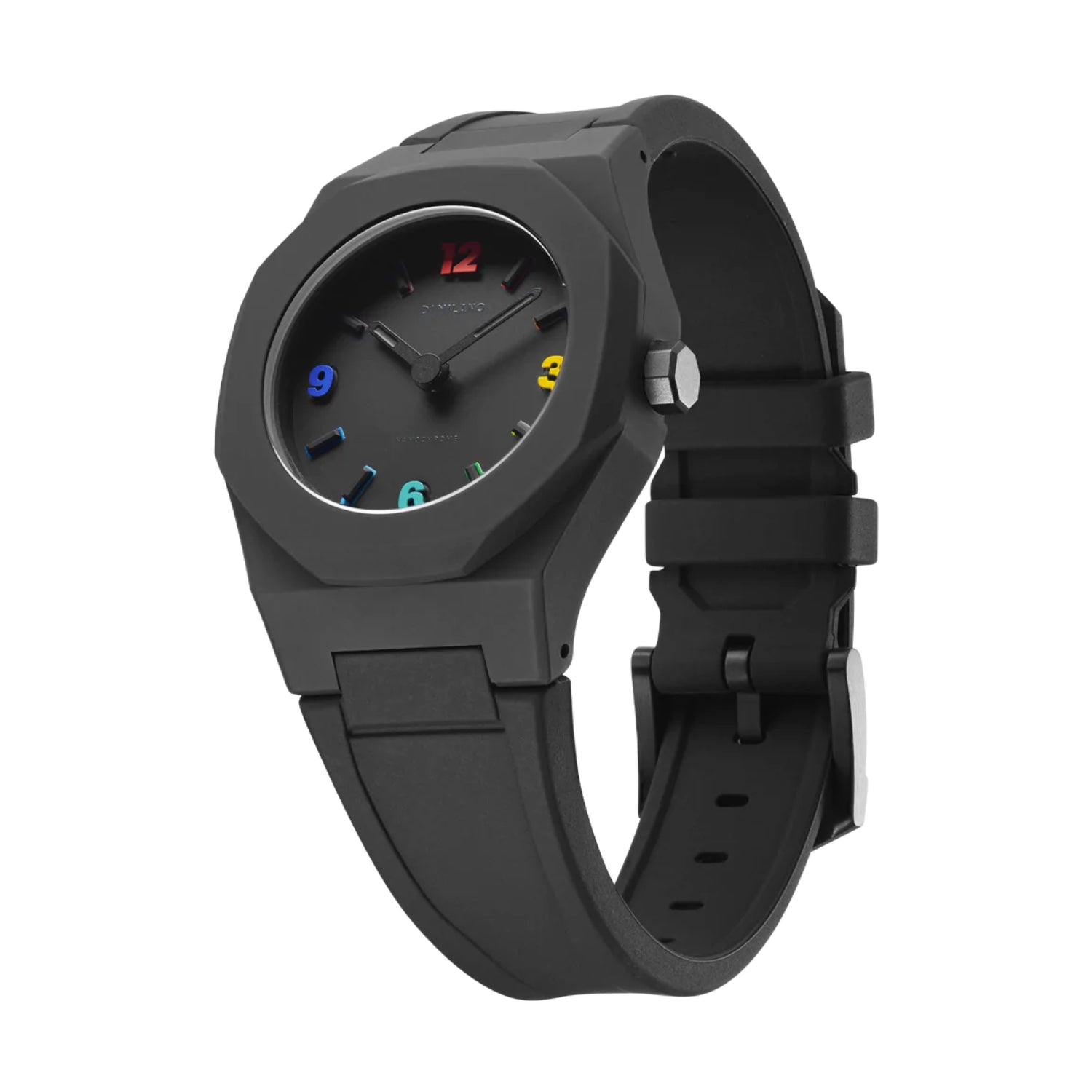 D1 Milano Watch, Quartz Movement, Black Dial - ML-0203