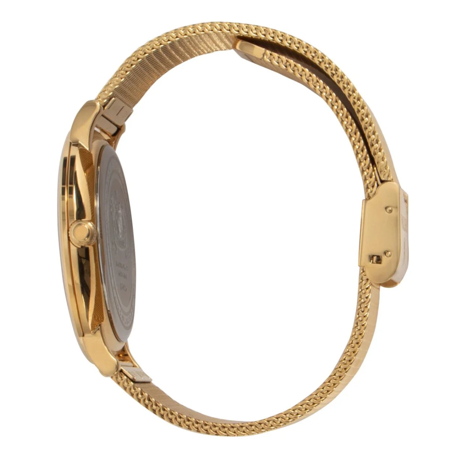 ساعة فيستينا النسائية بحركة كوارتز ولون مينا أبيض - f20476/1