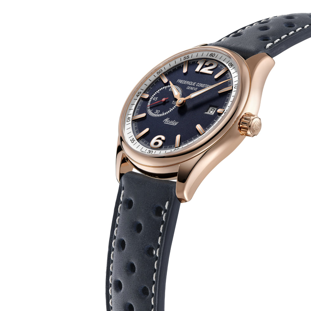 ساعة فريدريك كونستانت الرجالية بحركة أوتوماتيكية ولون مينا أزرق - FC-0224 (HEALEY LTD.)