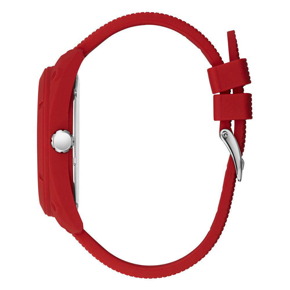Guess Men's Quartz Watch, Red Dial - GW-0156