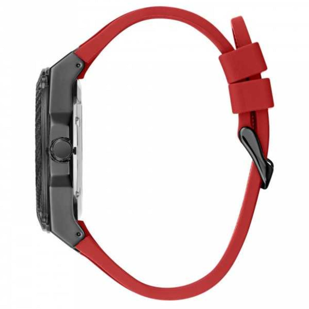 ساعة جيس الرجالية بحركة كوارتز ولون مينا أسود - GW-0136