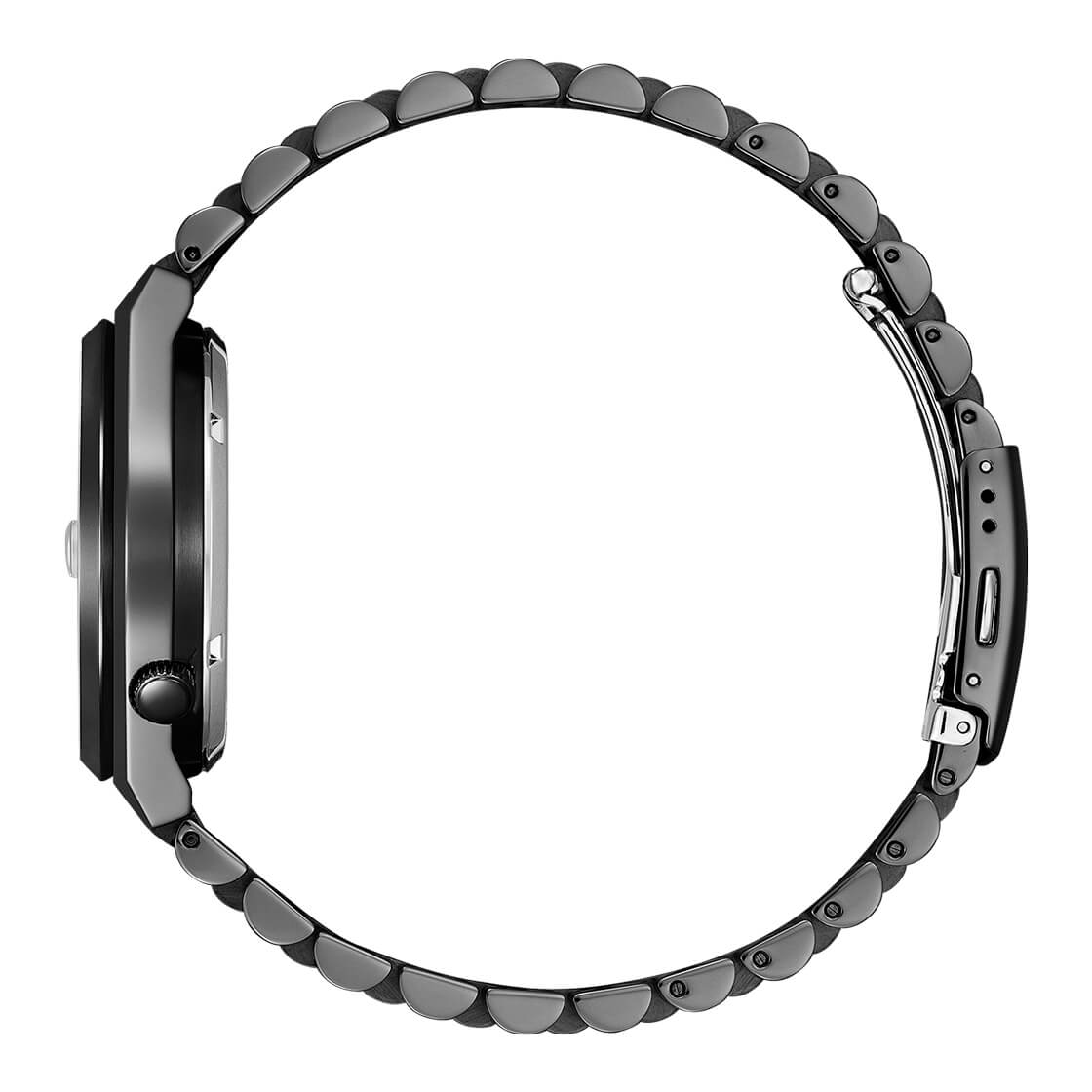 Citizen Men's Automatic Movement Black Dial Watch - NJ0155-87E