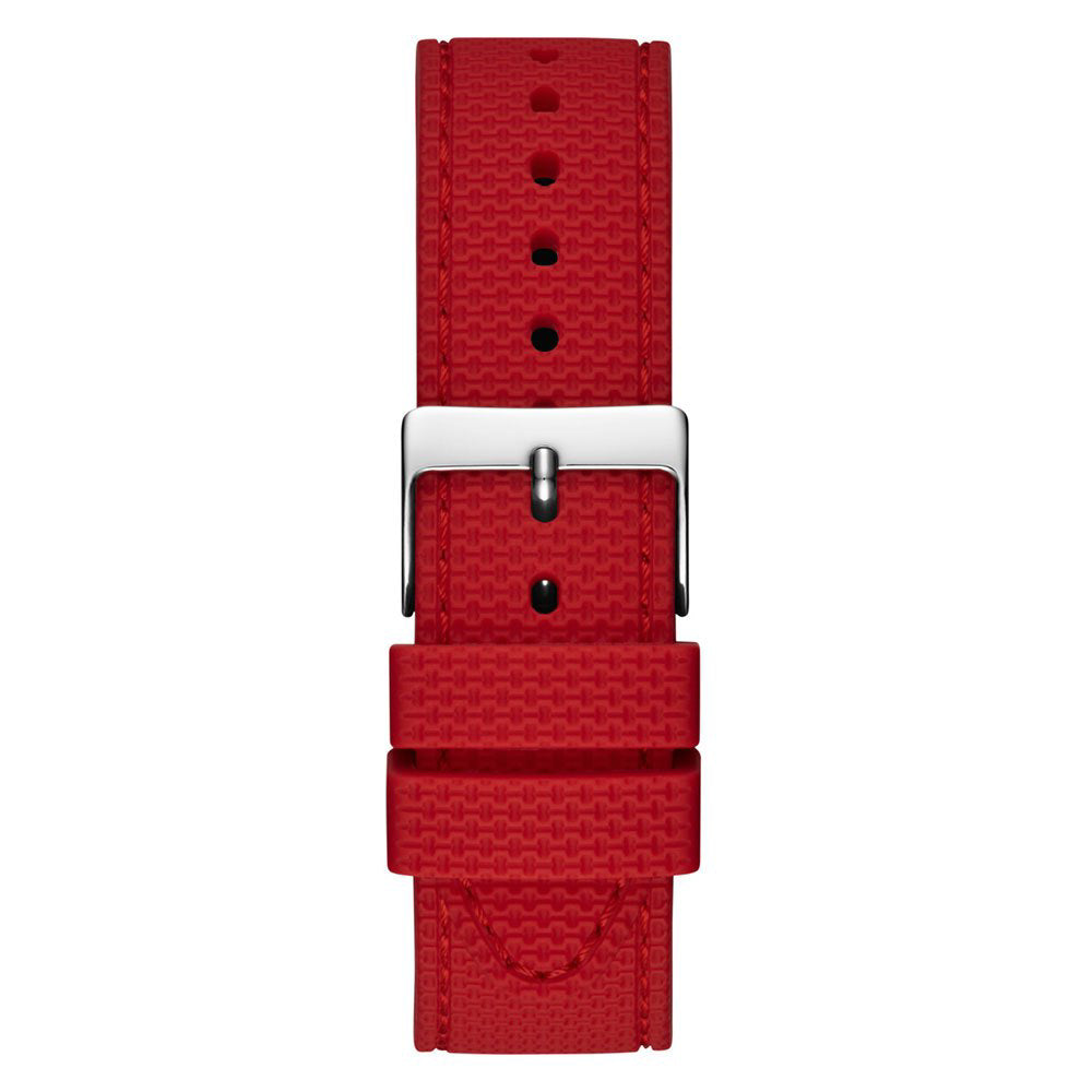 Guess Men's Quartz Watch, Red Dial - GW-0156