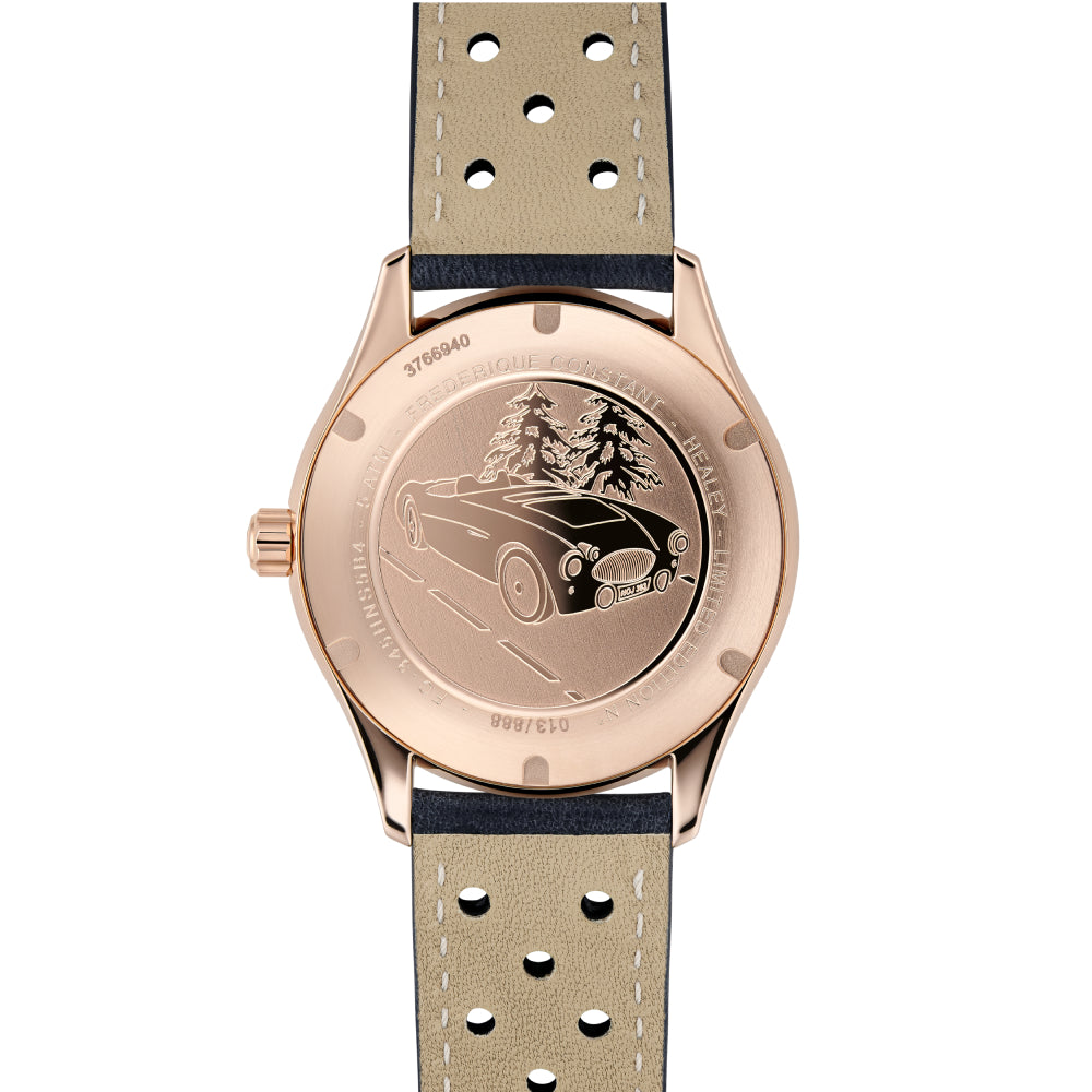 ساعة فريدريك كونستانت الرجالية بحركة أوتوماتيكية ولون مينا أزرق - FC-0224 (HEALEY LTD.)