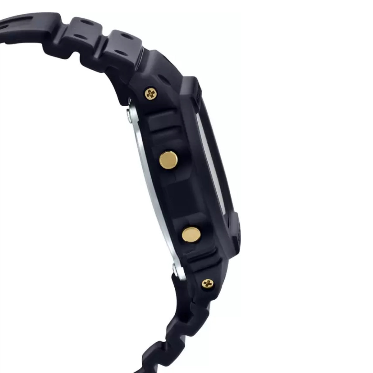 ساعة جي شوك الرجالية بحركة رقمية ولون مينا ذهبي - CA-0400