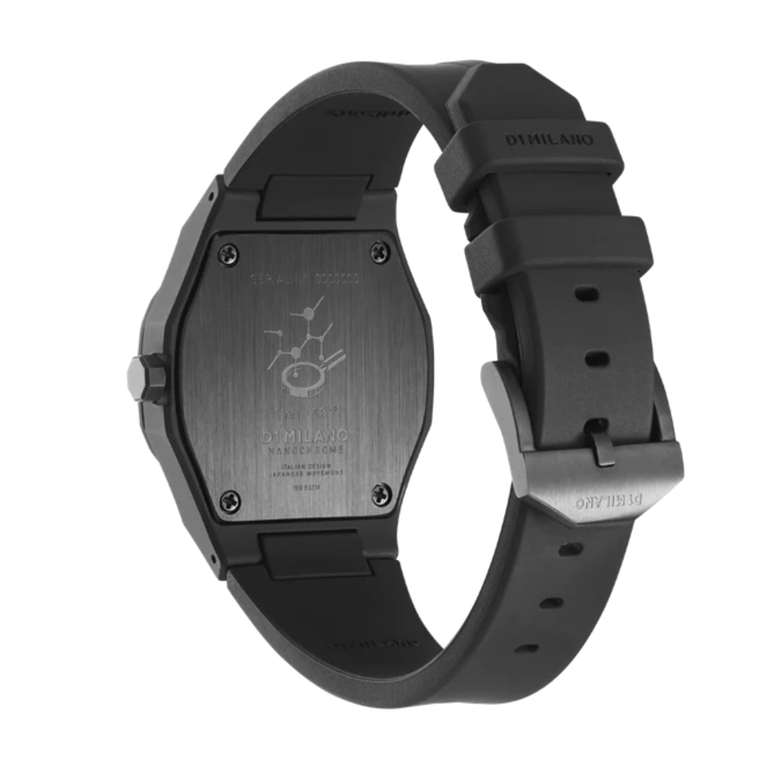 D1 Milano Watch, Quartz Movement, Black Dial - ML-0201