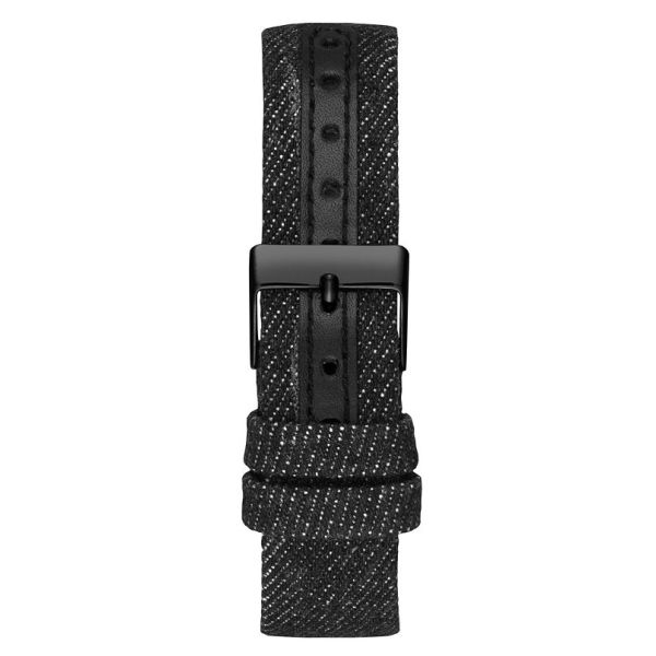 ساعة جيس النسائية بحركة كوارتز ولون مينا أسود - GW-0113