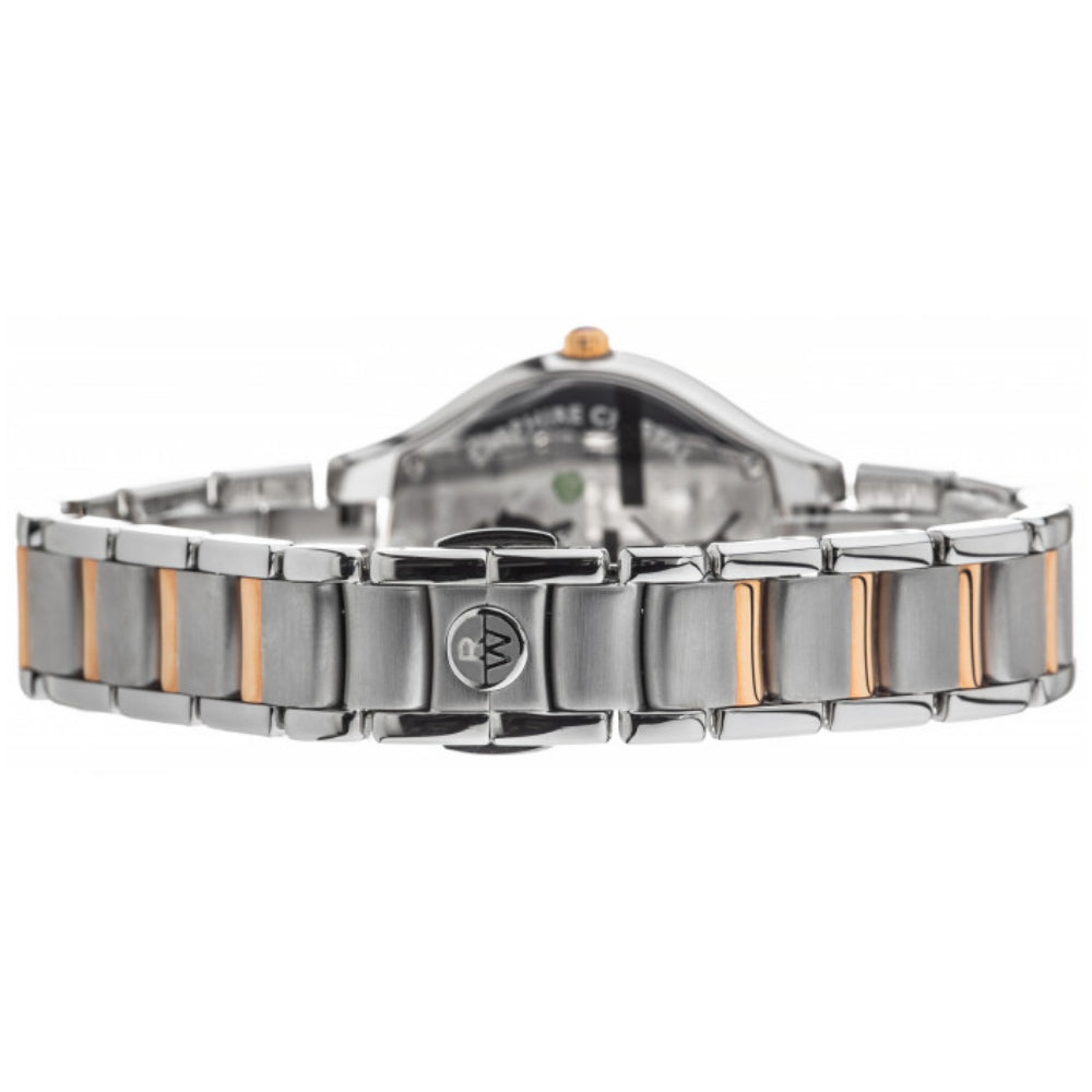 ساعة ريموند ويل النسائية بحركة كوارتز ولون مينا ذهبي وردي - RW-0226