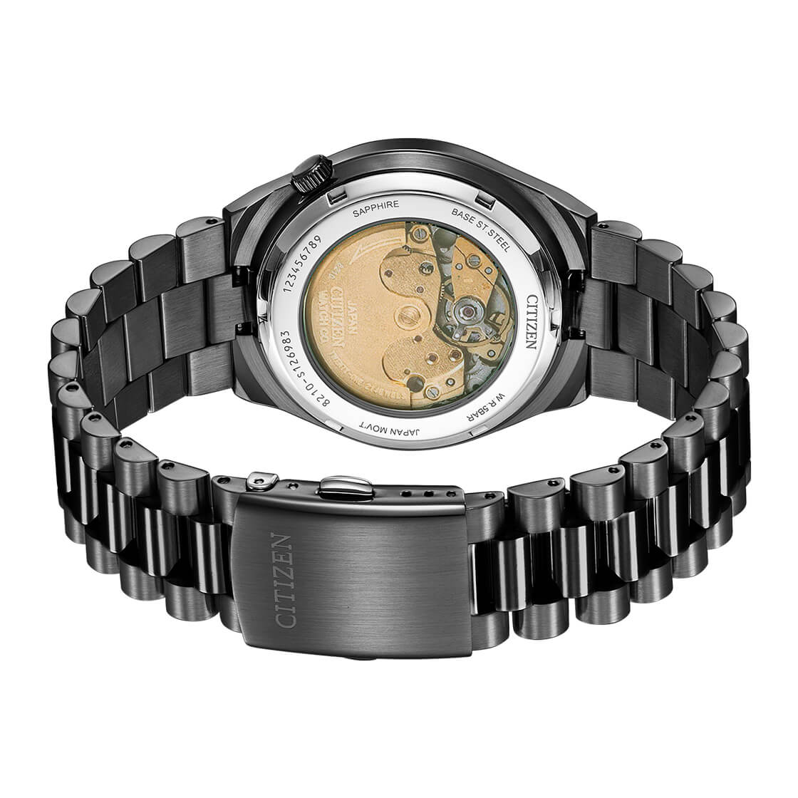 Citizen Men's Automatic Movement Black Dial Watch - NJ0155-87E