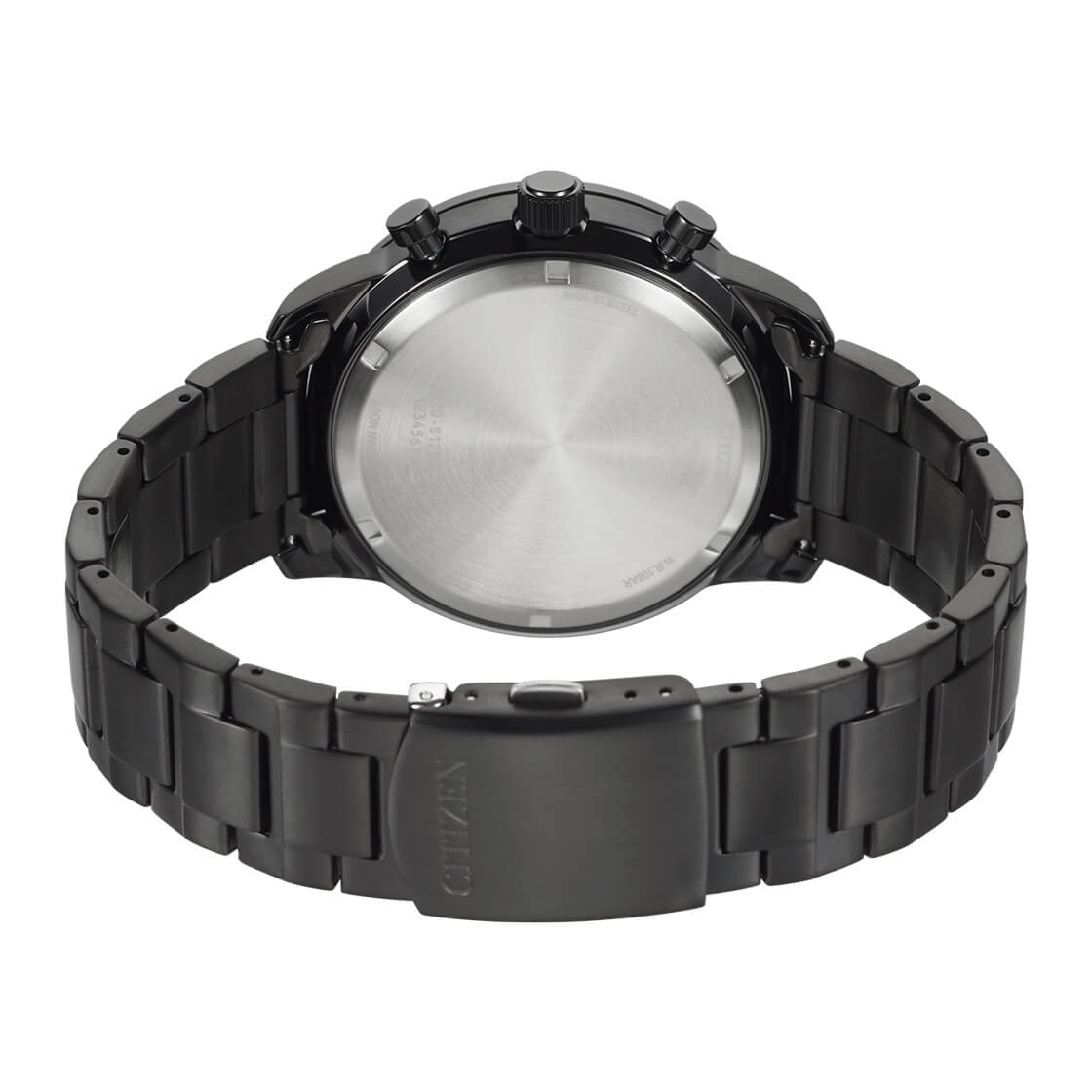 ساعة سيتيزن الرجالية بحركة تعمل بالطاقة الضوئية ولون مينا أزرق - CA4505-80L