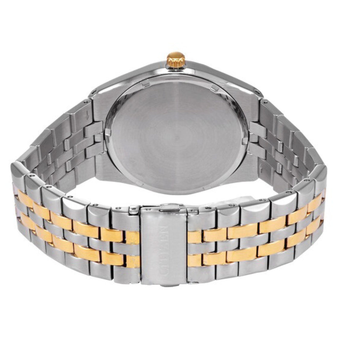 ساعة سيتيزن الرجالية بحركة كوارتز ولون مينا أبيض - CITC-0020