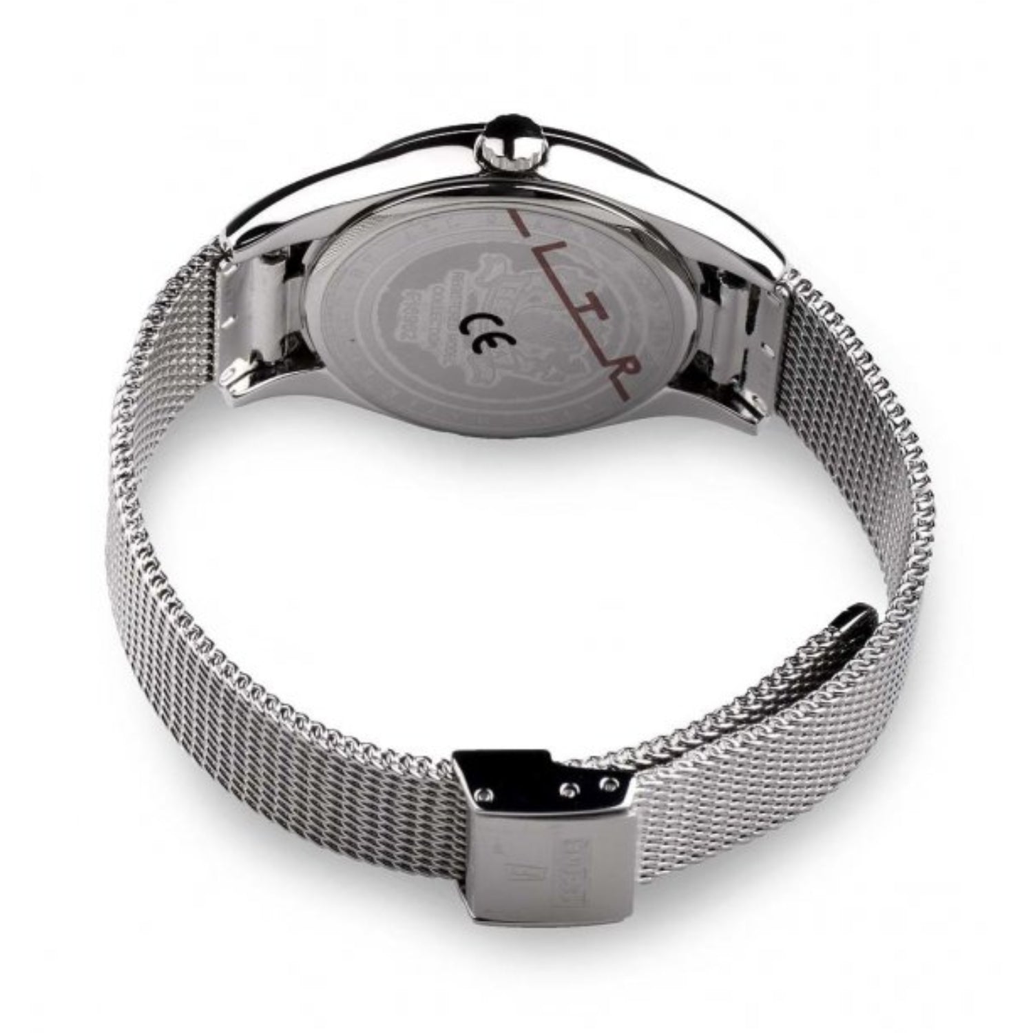 ساعة فيستينا النسائية بحركة كوارتز ولون مينا أسود - F16962/2