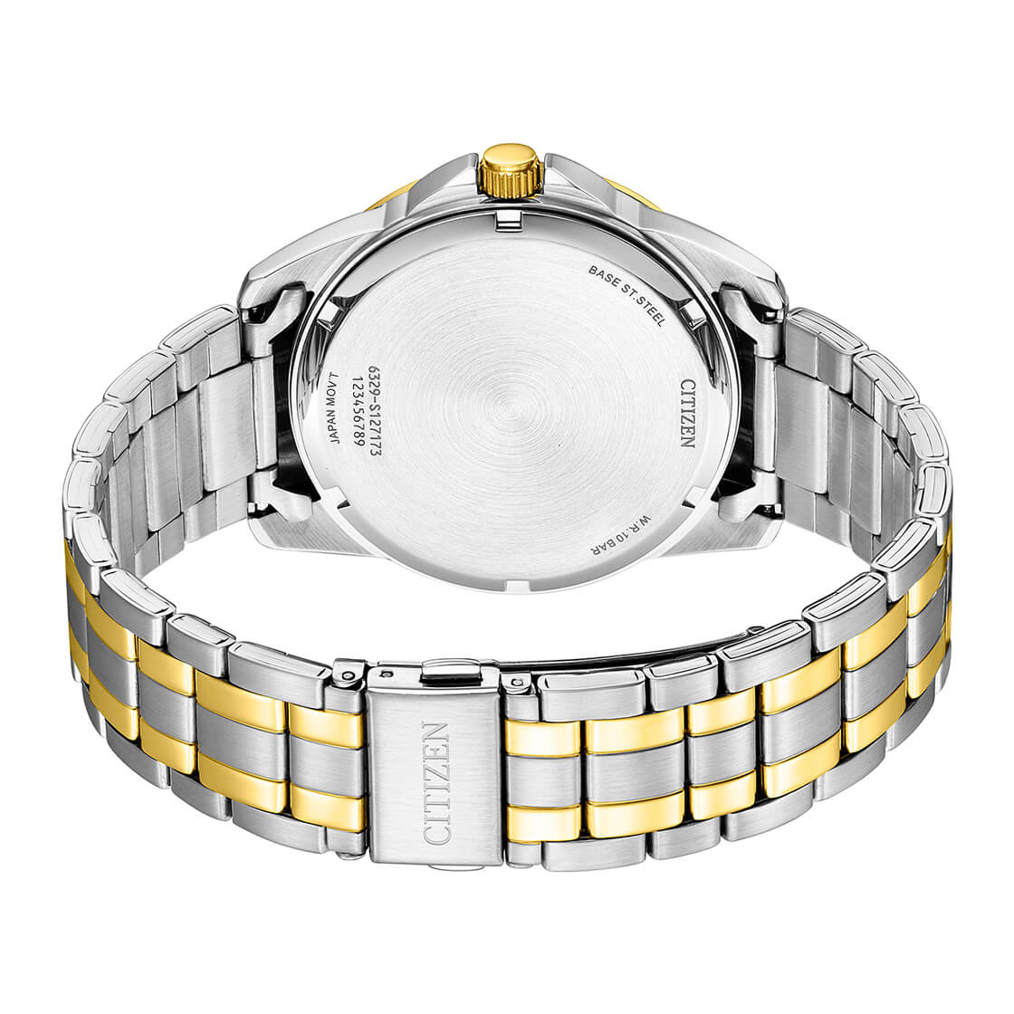 Citizen Men's Quartz Black Dial Watch - AG8348-56E