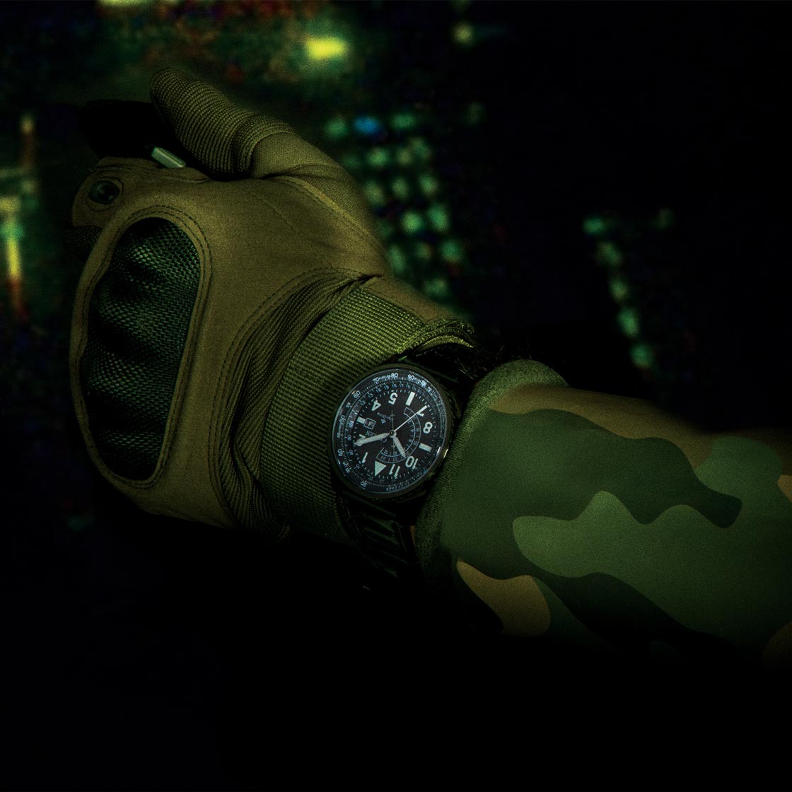 Citizen Men's Watch with Light Powered Movement and Black Dial - BJ7135-02E