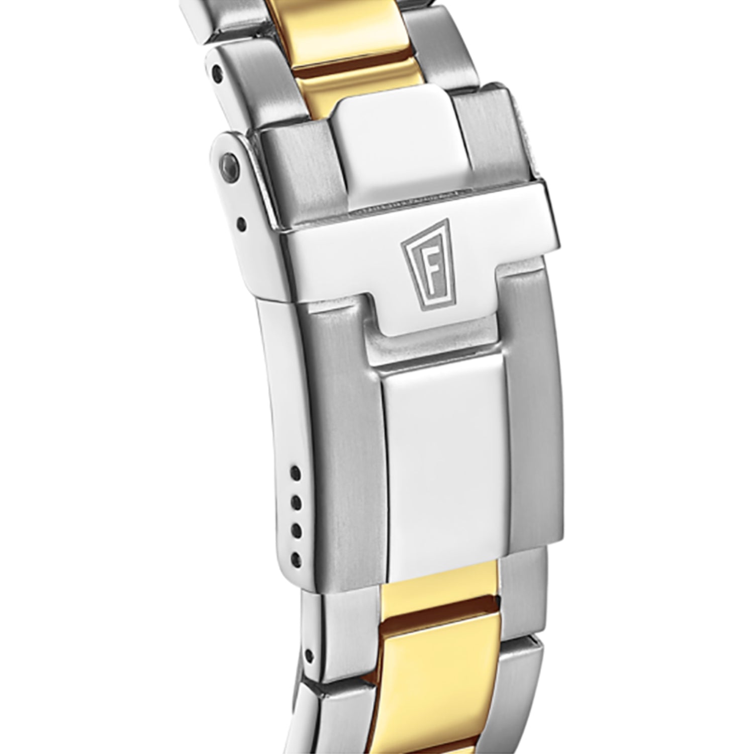 ساعة فيستينا الرجالية بحركة كوارتز ولون مينا أسود - F20362/2