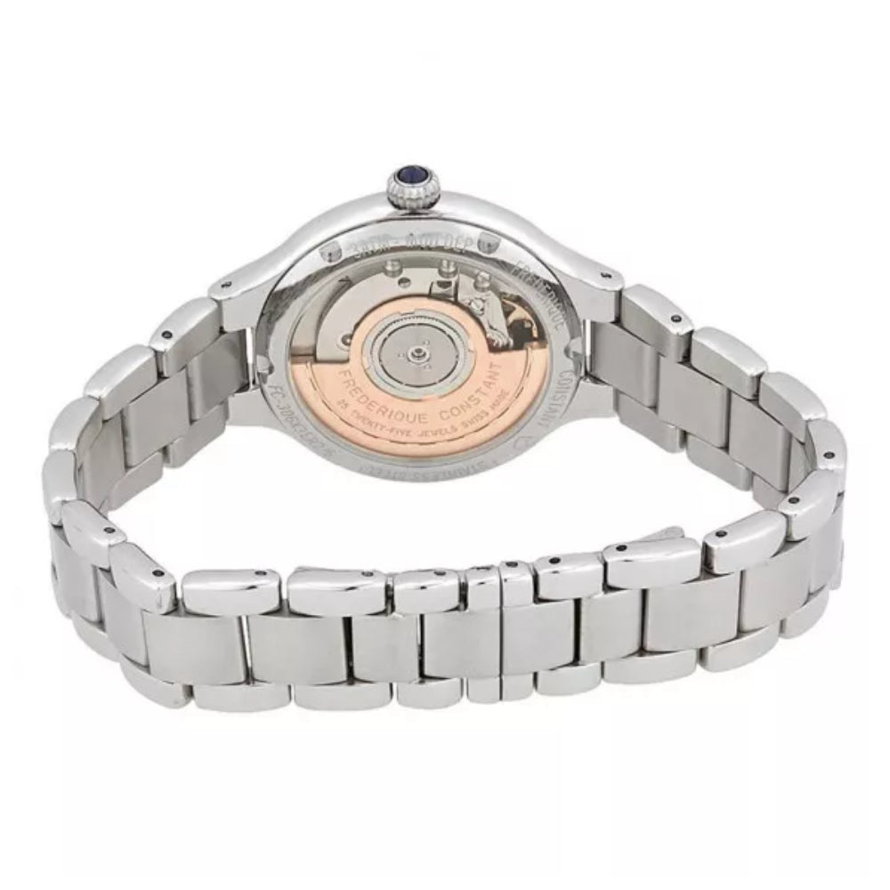 Frederique Constant Women's Automatic Movement Silver Dial Watch - FC-0055