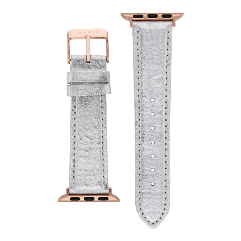 سوار بديل لساعة آبل باللون الفضي للنساء من آن كلاين - AAC-A006