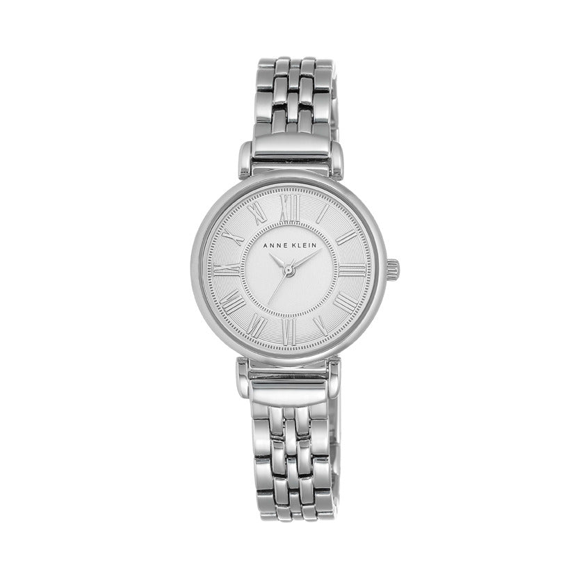 Women's watch, quartz movement, silver dial AK-0132