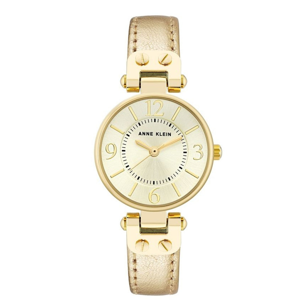 Anne klein watch on sale gold