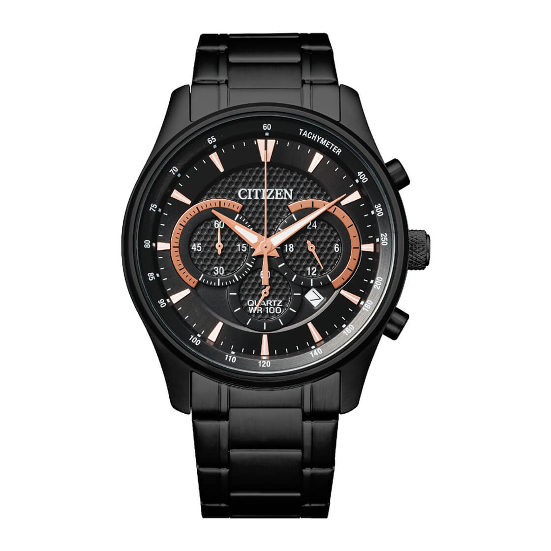 Citizen Men's Quartz Watch with Black Dial - CITC-0003