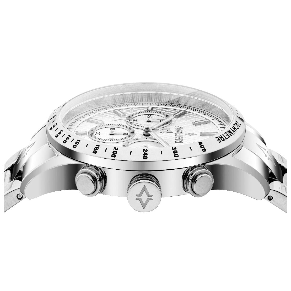 ساعة أفاليري الرجالية بحركة كوارتز ولون مينا أبيض - AV-2529B