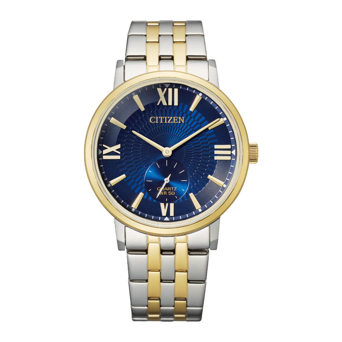 Citizen quartz watch silver and online gold