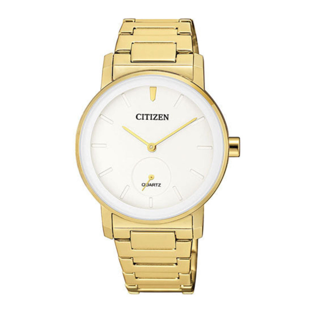 Mens white face sales citizen watch