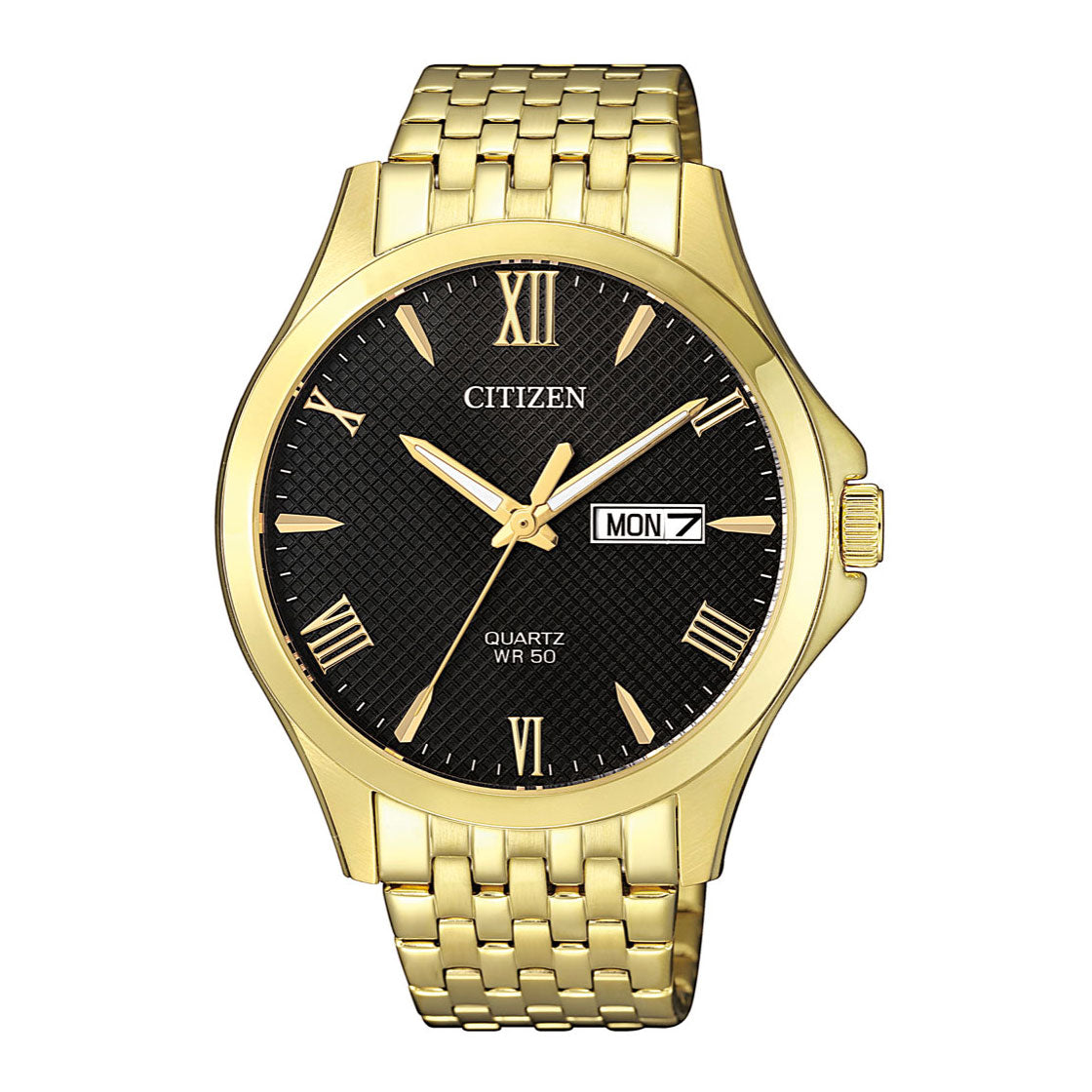 Citizen Men's Quartz Black Dial Watch - BF2022-55H