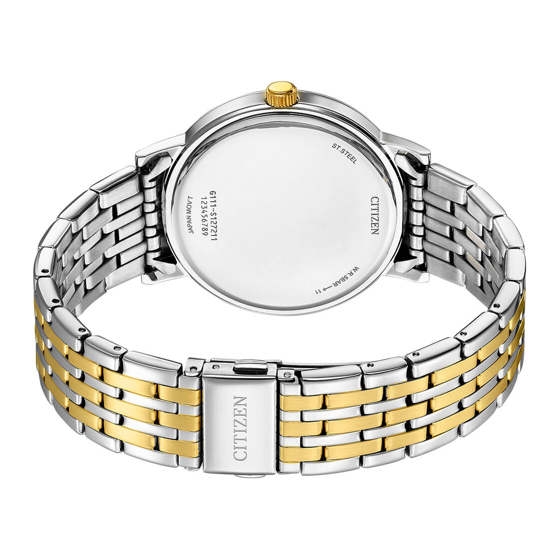 Citizen Men's Quartz White Dial Watch - BI5076-51A