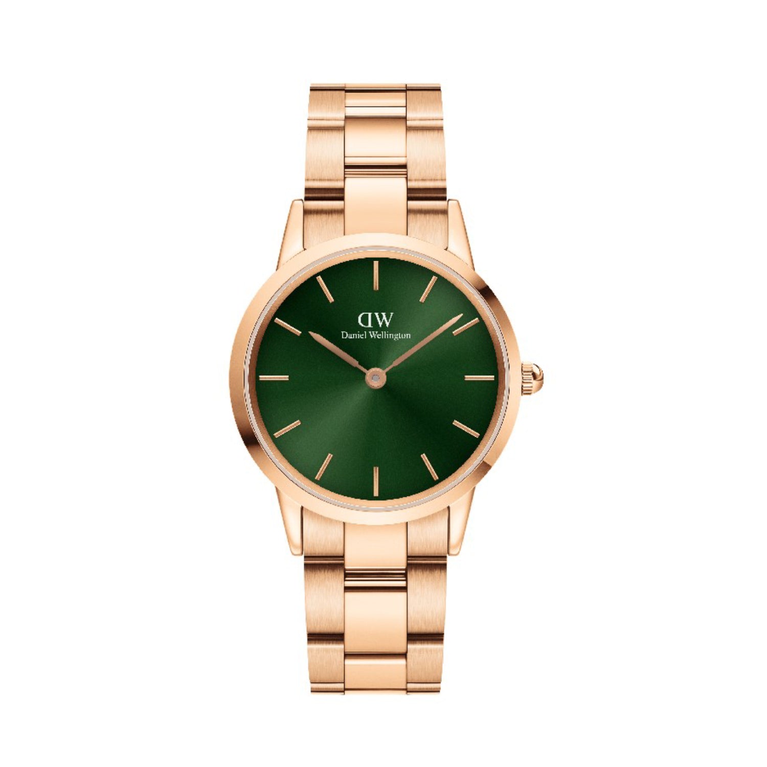 ساعة دانيال ولينغتون النسائية بحركة كوارتز ولون مينا أخضر - DW-1318