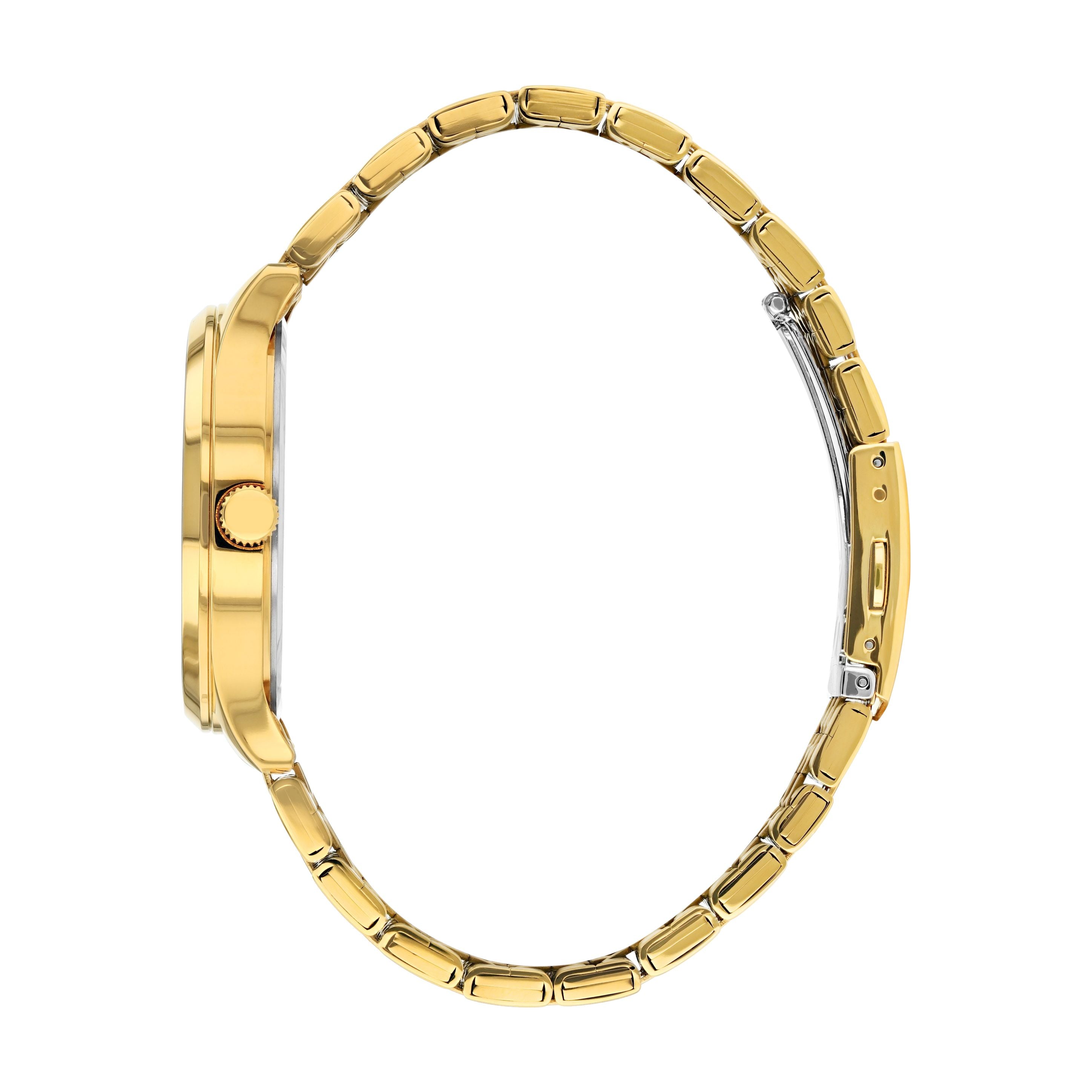 ساعة سبيشل سيتيزن الرجالية بحركة كوارتز ولون مينا ذهبي - DZ0062-58P